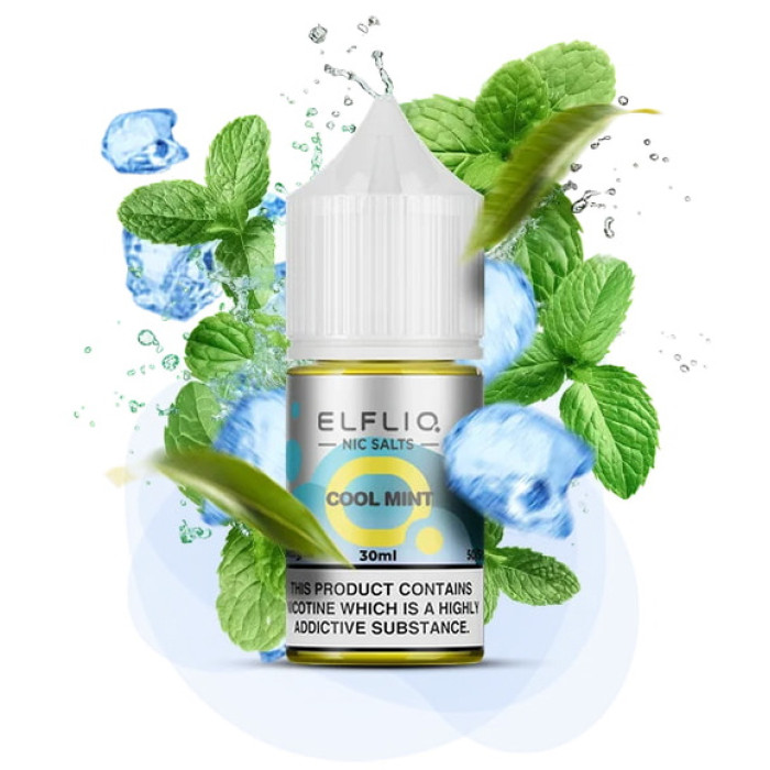 Сольова рідина ELFLIQ 30 мл М'ята Лід (Cool Mint)