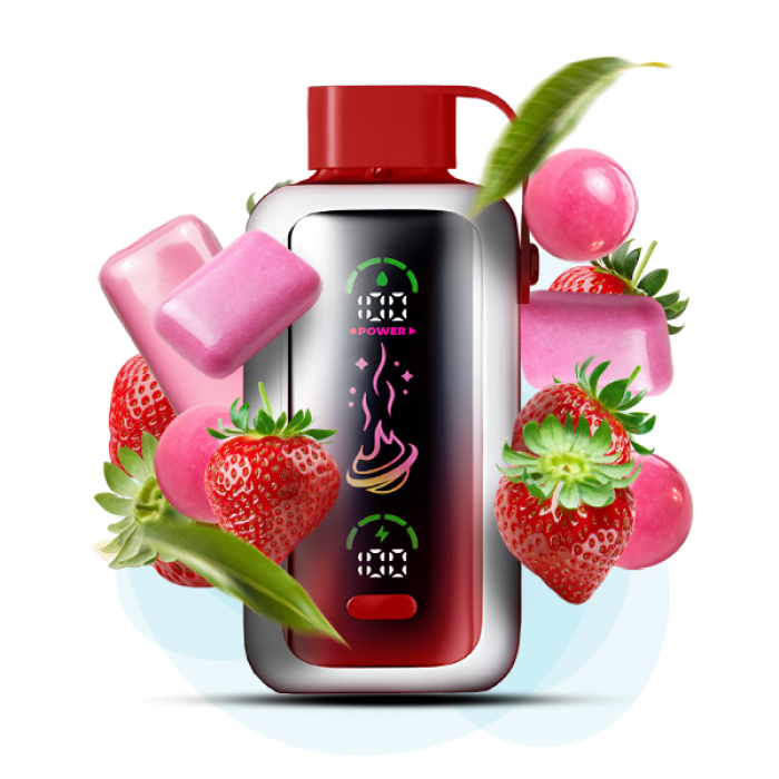 Vozol Star 20000 Полуниця Жуйка Bubble Gum 5%