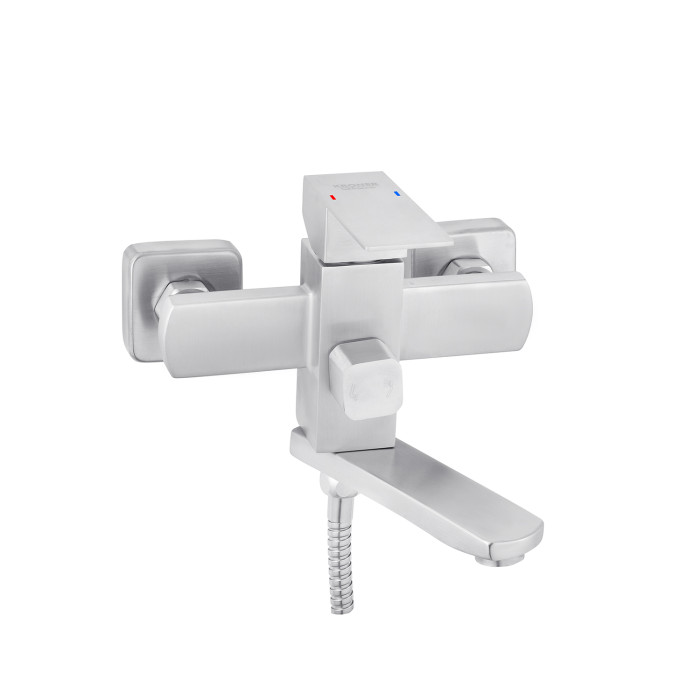 Змішувач для ванни Kroner KRP Edelstahl Kubus - ESG060